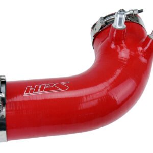 HPS Red Silicone Intake Hose Kit For 16-20 Lexus GS F 5.0L V8 / 15+ Lexus RC F 5.0L V8