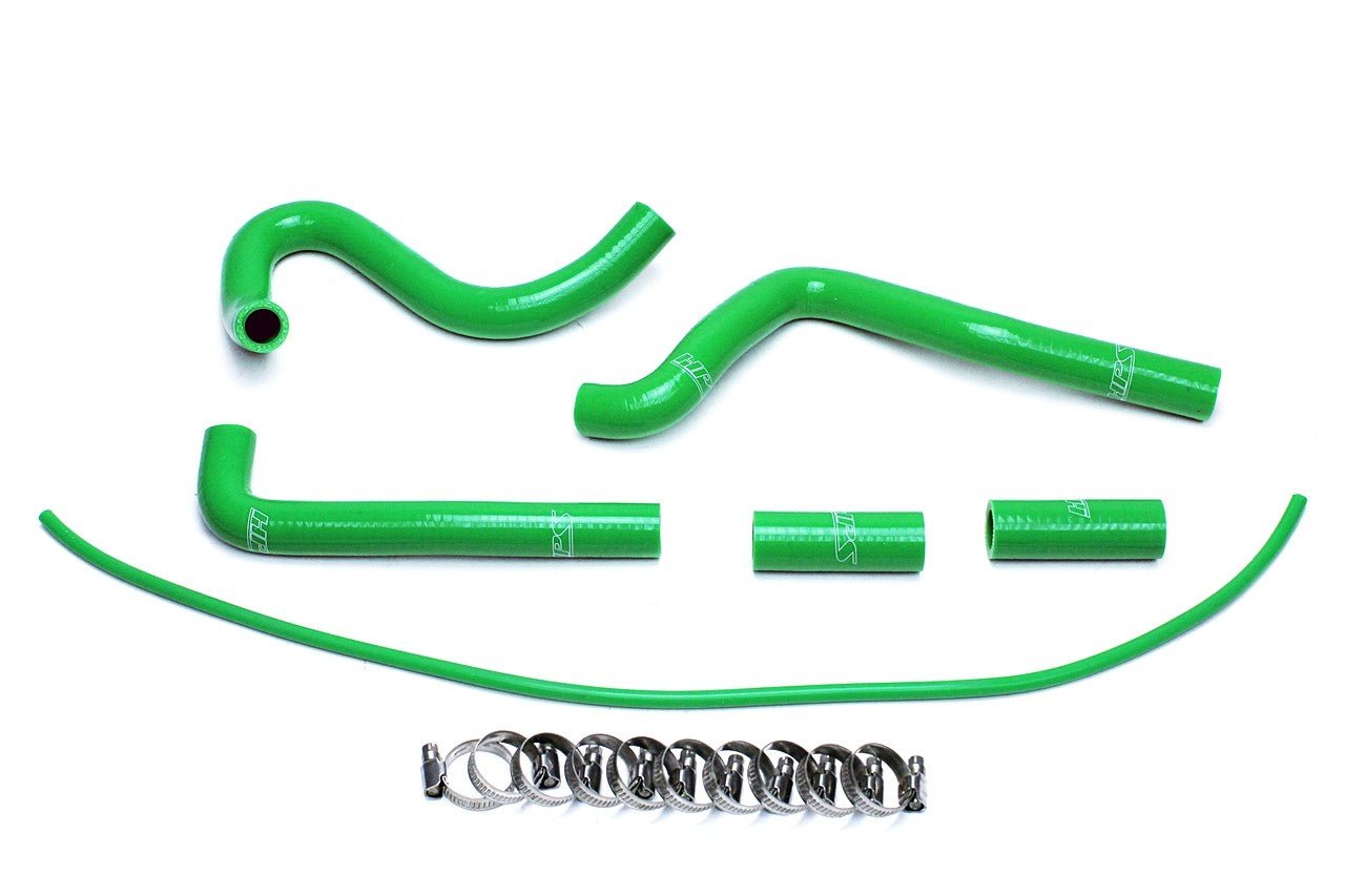 HPS Green Silicone Radiator Hose Kit For 94-02 Kawasaki KX250