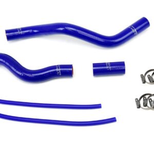 HPS Blue Silicone Radiator Hose Kit For 01-05 Honda Civic 1.7L Automatic Trans.