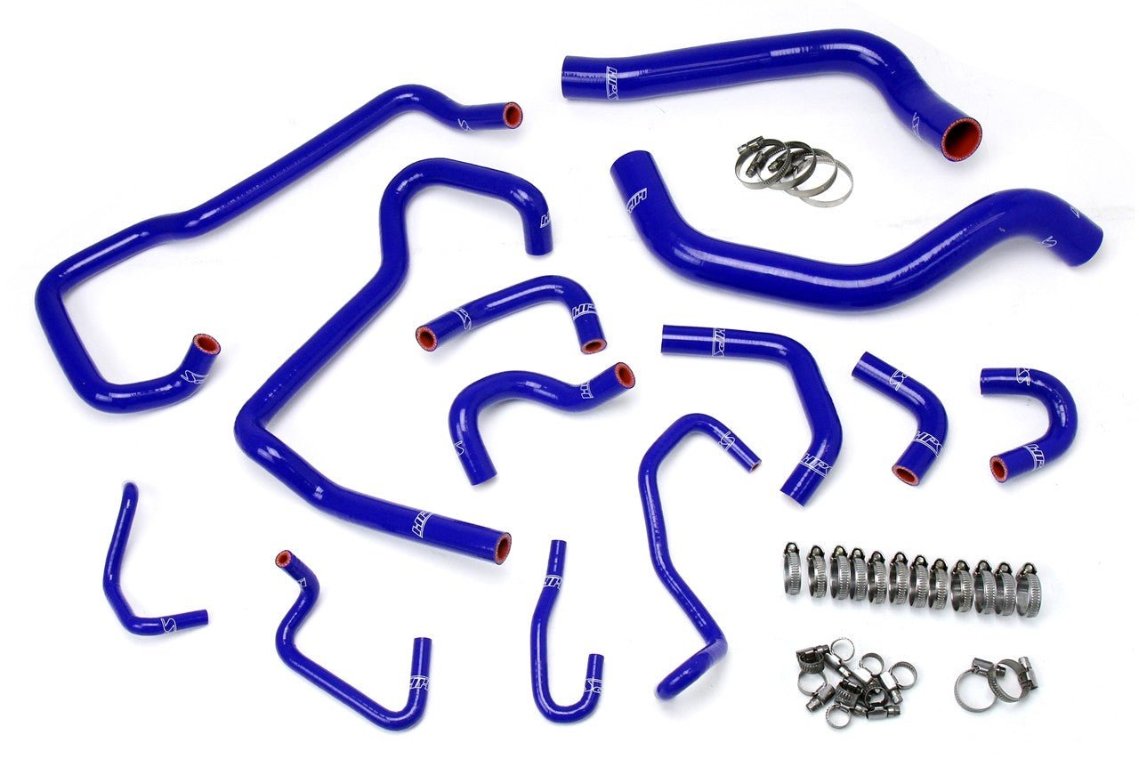 HPS Blue Silicone Radiator + Heater Hose Kit For 16-20 Toyota Tacoma 3.5L V6