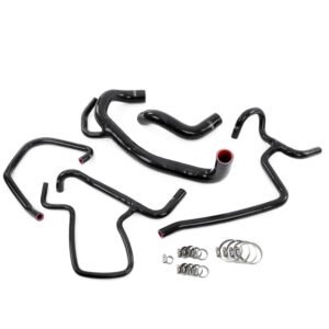 HPS Black Silicone Radiator + Heater Coolant Hose Kit For 12-14 300/Challenger/Charger SRT8 6.4L V8