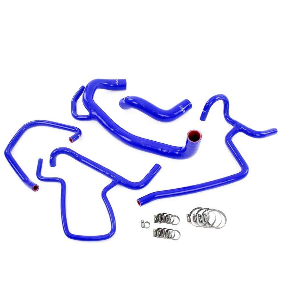 HPS Blue Silicone Radiator + Heater Coolant Hose Kit For 12-14 300/Challenger/Charger SRT8 6.4L V8