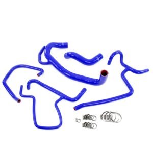 HPS Blue Silicone Radiator + Heater Coolant Hose Kit For 12-14 300/Challenger/Charger SRT8 6.4L V8