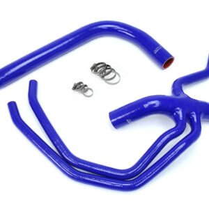 HPS Blue Silicone Radiator Hose Kit For 99-03 Ford F-150 Lightning Trim 5.4L V8