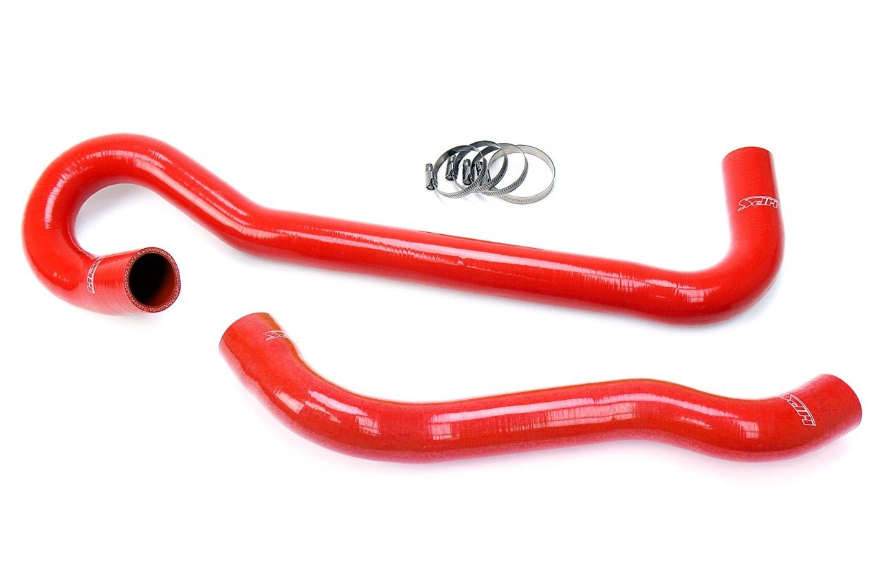 HPS Red Silicone Radiator Hose Kit For 05-08 Jeep Grand Cherokee 5.7L V8 WK1 / 06-08 Jeep Commander 5.7L V8 XK