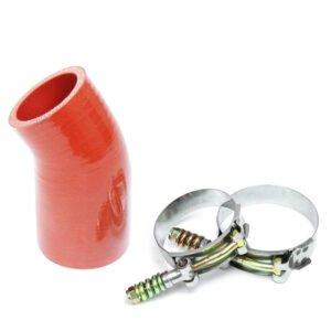 HPS Orange Silicone Transmission Oil Cooler Coolant Hose Kit For Volvo/Mack MP7 Engine Truck Replace OE Part#23092708