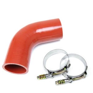 HPS Orange Silicone Transmission Oil Cooler Coolant Hose Kit For Volvo/Mack MP7 Engine Truck Replace OE Part#22891994