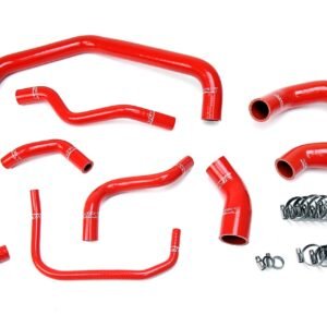 HPS Red Silicone Radiator Hose Kit For 03-04 Ford Mustang SVT Cobra 4.6L V8 Supercharged