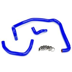 HPS Blue Reinforced Silicone Heater Hose Kit For 95-04 Toyota Tacoma 2.4L 2.7L