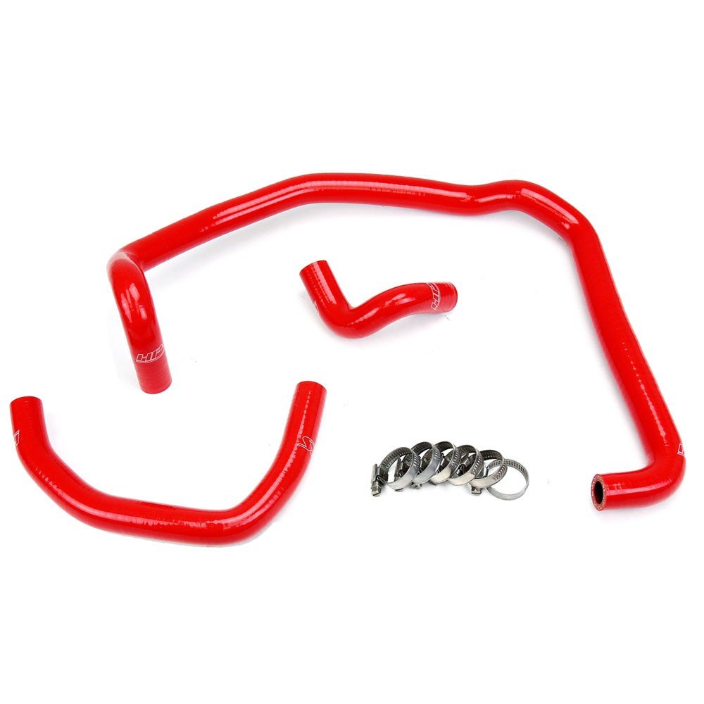 HPS Red Reinforced Silicone Heater Hose Kit For 95-04 Toyota Tacoma 2.4L 2.7L