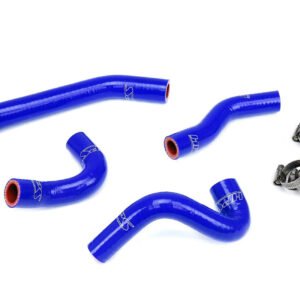 HPS Blue 3-Ply Silicone Radiator Coolant Hose Kit For 18-19 Husqvarna Svartpilen Vitpilen 401/18-19 KTM Duke 390