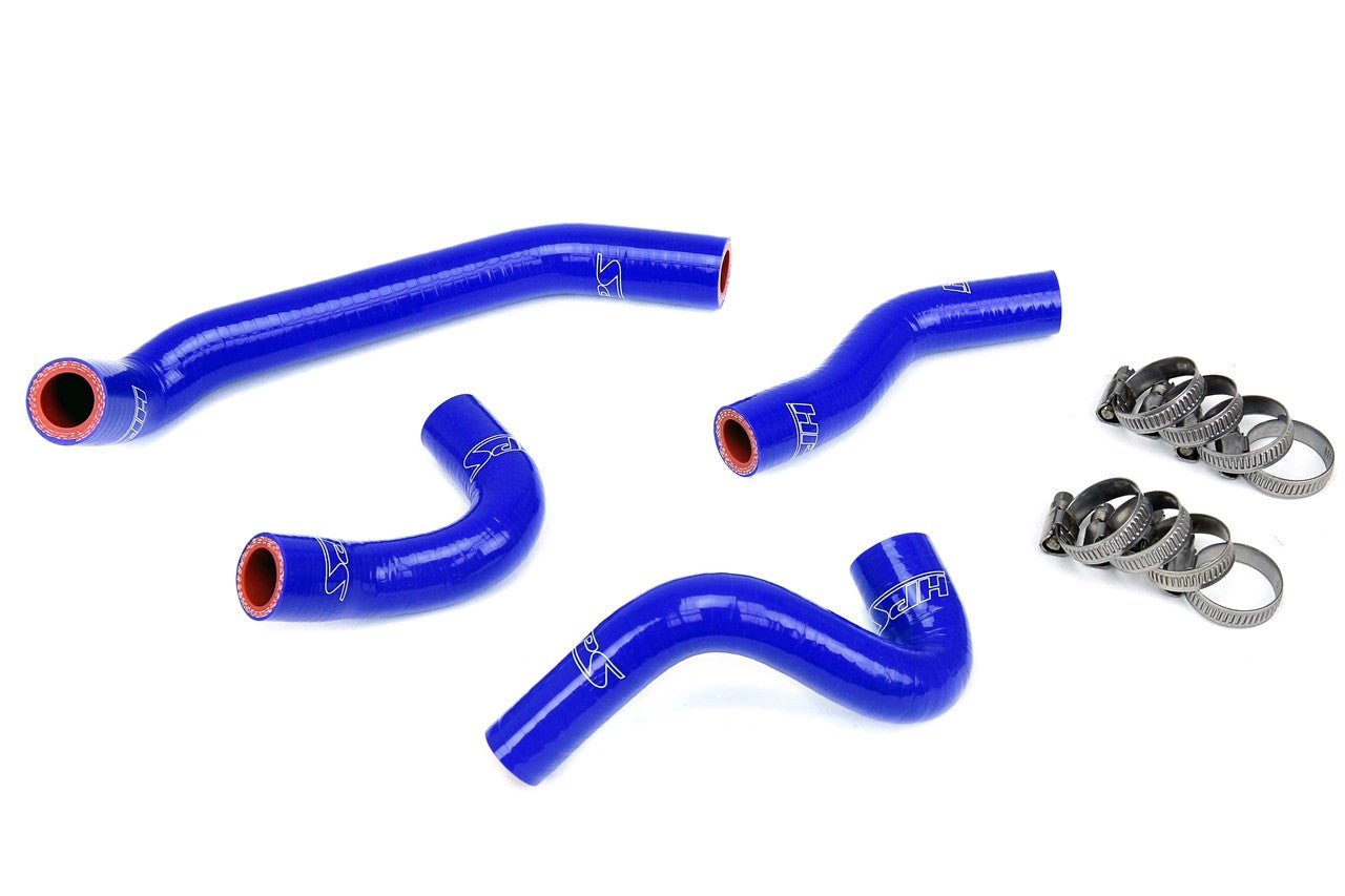 HPS Blue 3-Ply Silicone Radiator Coolant Hose Kit For 18-19 Husqvarna Svartpilen Vitpilen 401/18-19 KTM Duke 390