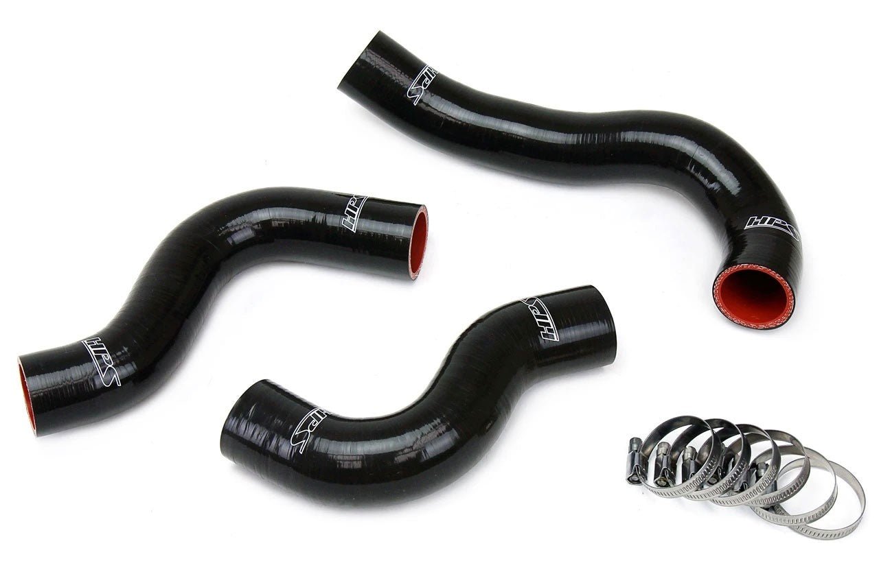 HPS Black Reinforced Silicone Radiator Hose Kit For 84-89 Nissan 300ZX Turbo/NA