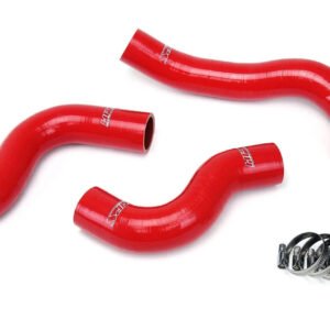 HPS Red Reinforced Silicone Radiator Hose Kit For 84-89 Nissan 300ZX Turbo/NA