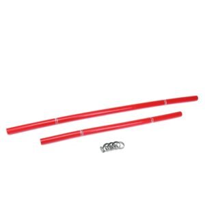 HPS Red Silicone Heater Hose Kit For 91-01 Jeep Cherokee 4.0L XJ