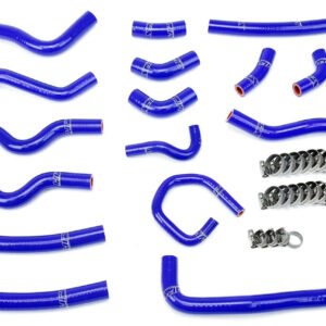 HPS Blue Reinforced Silicone Heater Hose Kit For 98-02 LX470/Land Cruiser J100