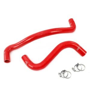 HPS Red Silicone Radiator Hose Kit For 77-83 Benz 240D 300CD 300D 300TD Diesel