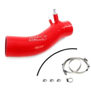 HPS Red 3-Ply Silicone Intake Hose Kit For 10-22 4Runner/10-14 FJ Cruiser 4.0 V6