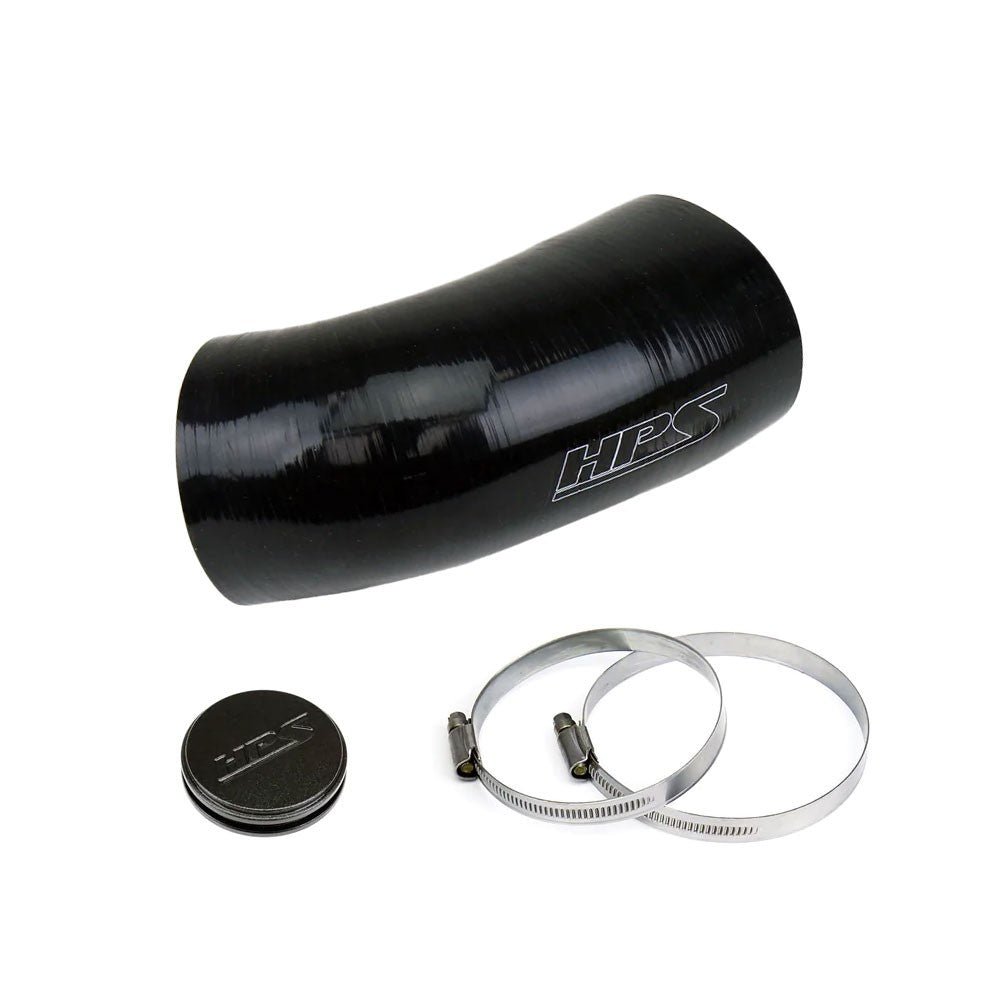 HPS Black Silicone Intake Hose Kit For 99-04 Porsche 911 Carrera C2 C4 3.4L/3.6L F6
