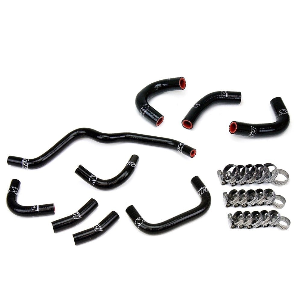 HPS Black 3-Ply Oil Cooler+Throttle Body Hose kit For 00-05 S2000 2.0L F20C AP1