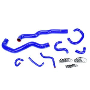HPS Blue Silicone Radiator+Heater+Throttle Body Coolant Hose Kit For 98-05 Lexus GS300 GS400 2JZ-GTE VVT-i Swap