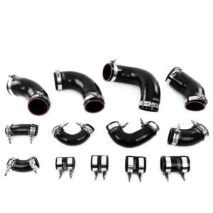 HPS Black Silicone Intercooler Hose Kit For 95-98 Nissan GT-R Skyline RB26DETT (R33)