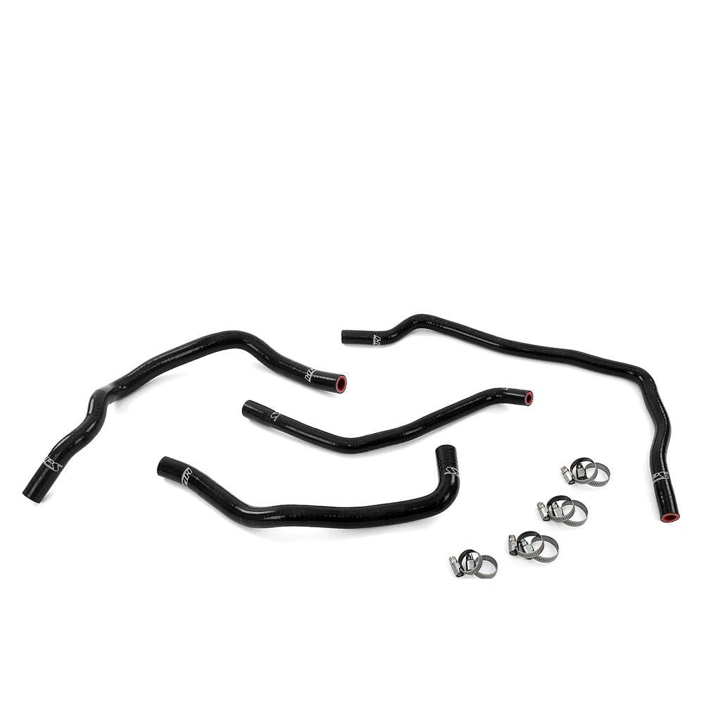 HPS Black Silicone Heater And Expansion Tank Coolant Hose Kit For 08-15 Scion xB 2.4L