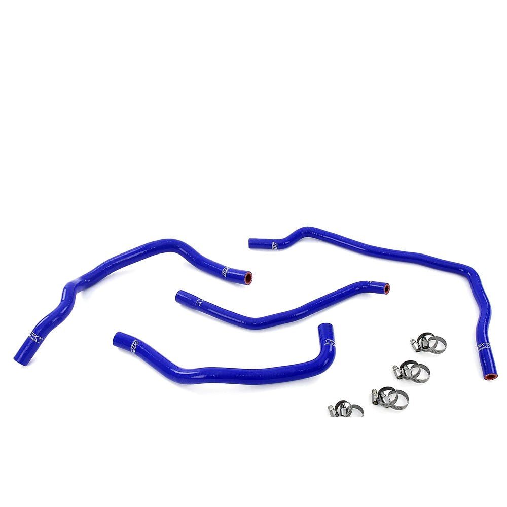 HPS Blue Silicone Heater And Expansion Tank Coolant Hose Kit For 08-15 Scion xB 2.4L