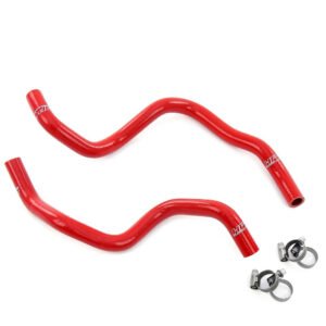 HPS Red Silicone Heater Hose Coolant Kit For Subaru 14-18 Forester 2.0T 2.5L/12-16 Impreza 2.0L/13-17 Crosstrek 2.0L