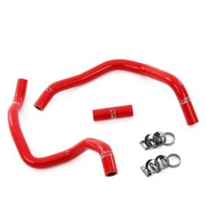HPS Red Silicone Heater Hose Coolant Kit For 18-23 Subaru Crosstrek 2.0L/21-23 Crosstrek 2.5L