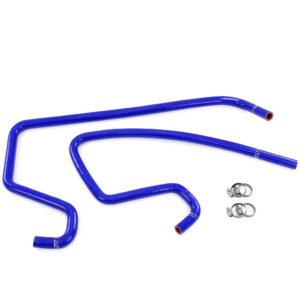 HPS Blue Silicone Heater Hose Kit For 99-01 Jeep Cherokee 4.0L (XJ) Right Hand Drive