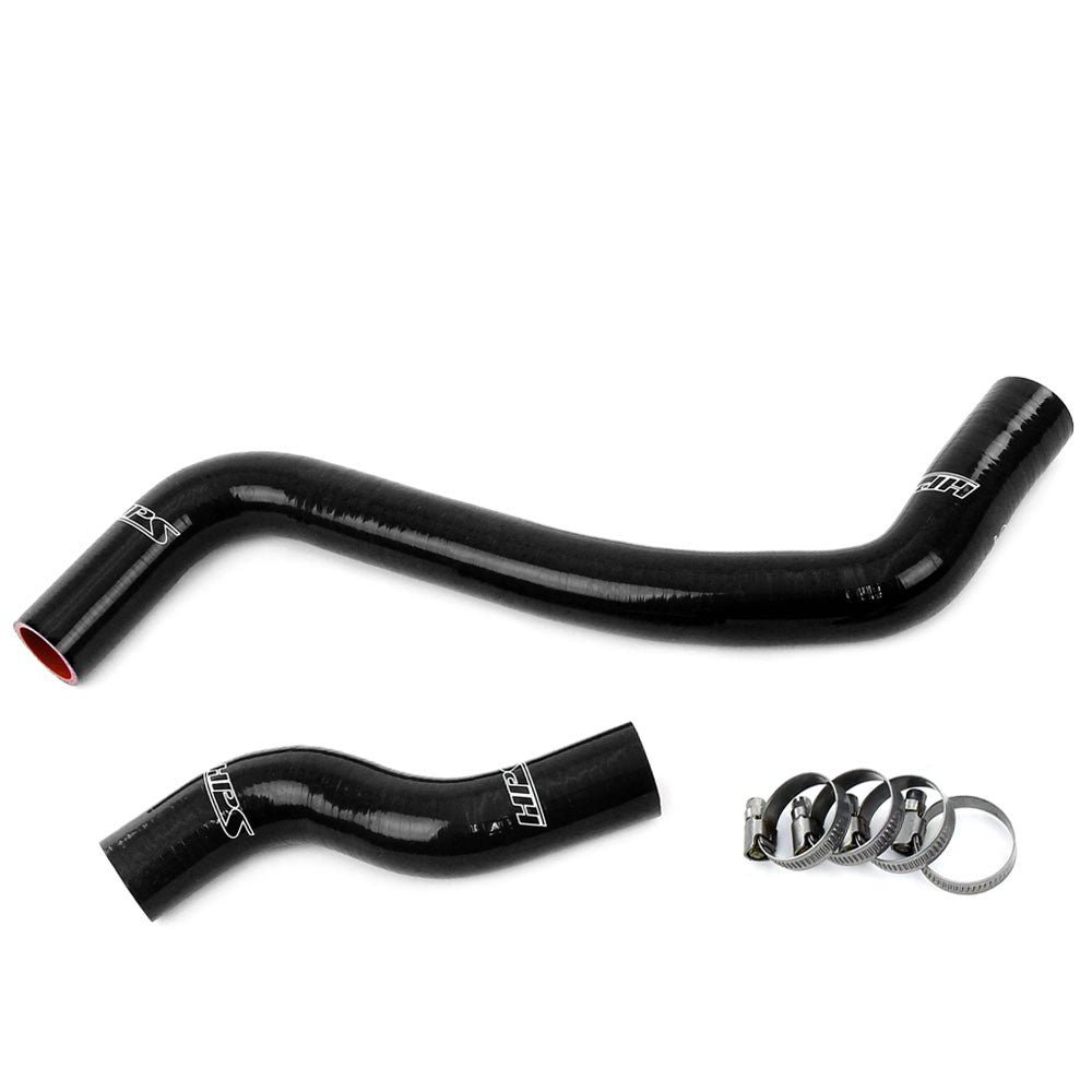 HPS Black Silicone Radiator Hose Coolant Kit For 93-97 Toyota Corolla 1.6L (E100)