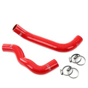 HPS Red Silicone Radiator Hose Coolant Kit For 10-23 Lexus GX460 4.6L (J150 2nd Gen)