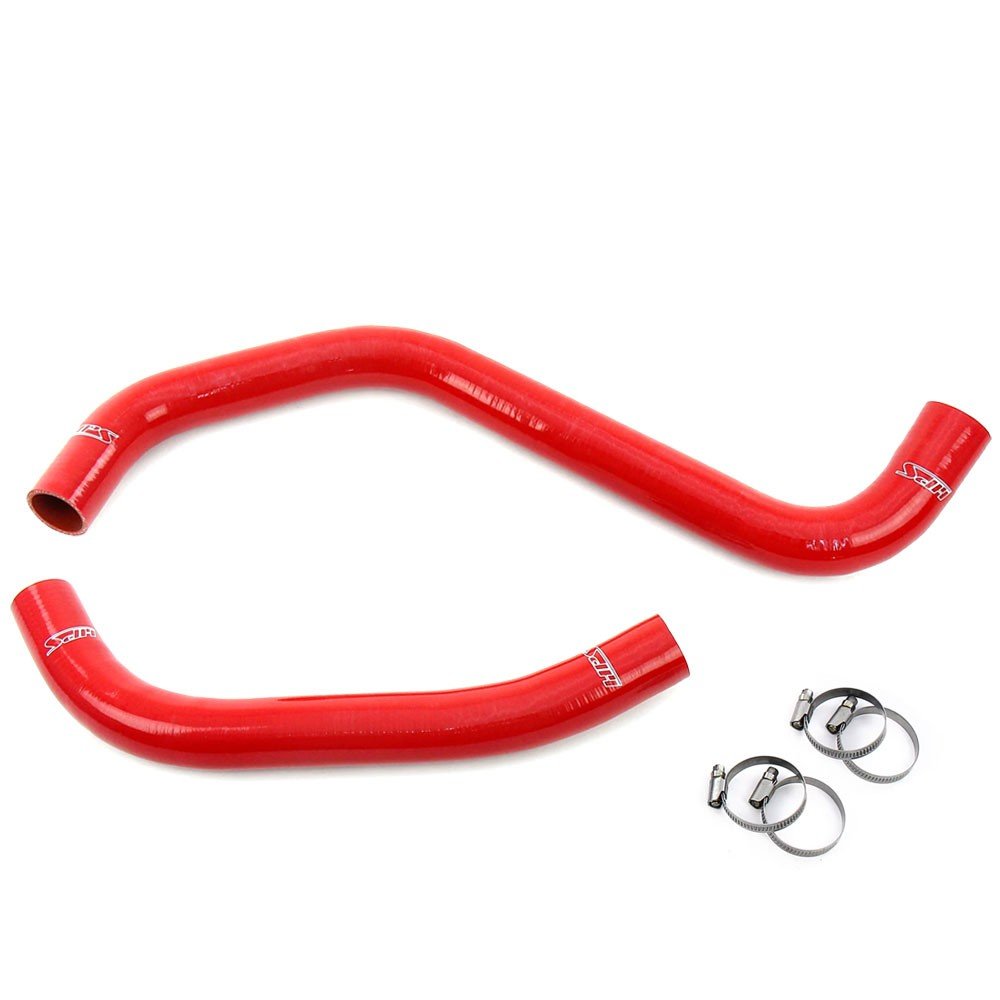 HPS Red Silicone Radiator Hose Coolant Kit For 11-21 Jeep Grand Cherokee 3.6L (WK2)
