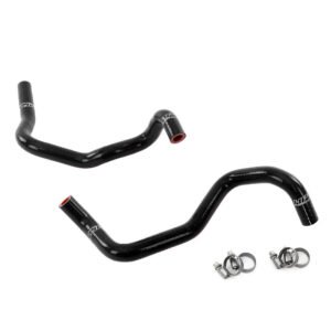 HPS Black Silicone Heater Hose Coolant Kit For Subaru 09-13 Forester/08-14 Impreza 2.5L NA & Turbo