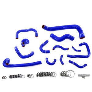 HPS Blue Silicone Radiator+Heater+Ancillary Hose Kit For 95-98 Nissan Skyline GTR R33 RB26DETT