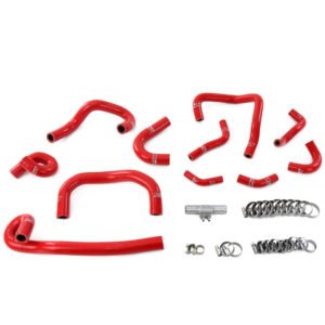 HPS Red Silicone Heater+Ancillary Hose Kit For 95-98 Nissan Skyline GTR R33 RB26DETT