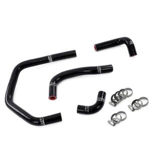 HPS Black Silicone Heater Hose Kit For 93-02 Toyota Supra RHD 3.0L Non Turbo 2JZ-GE (JDM MK4)