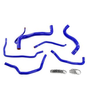 HPS Blue Silicone Radiator, Heater, And Expansion Tank Coolant Hose Kit For 08-15 Scion xB 2.4L