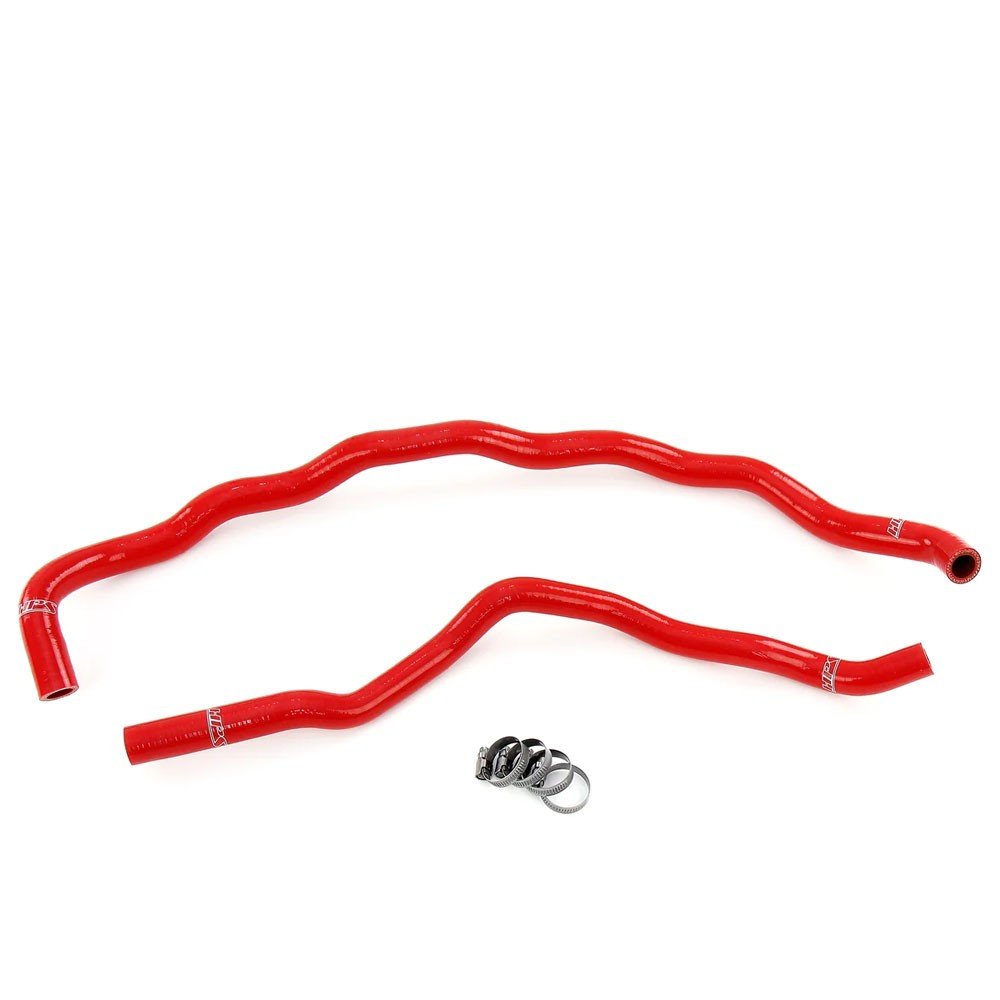 HPS Red 3-Ply Reinforced Silicone Radiator Hose Kit For 07-13 BMW 335i 3.0L Turbo N54 N55 (E90/E92/E93)