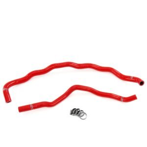 HPS Red 3-Ply Reinforced Silicone Radiator Hose Kit For 07-13 BMW 335i 3.0L Turbo N54 N55 (E90/E92/E93)