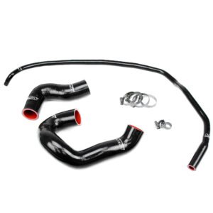 HPS Black 3-Ply Silicone Radiator Hose Kit For BMW 08-10 135i E88 E82/07-13 335i E90/E92/E93 3.0L Turbo N54 N55