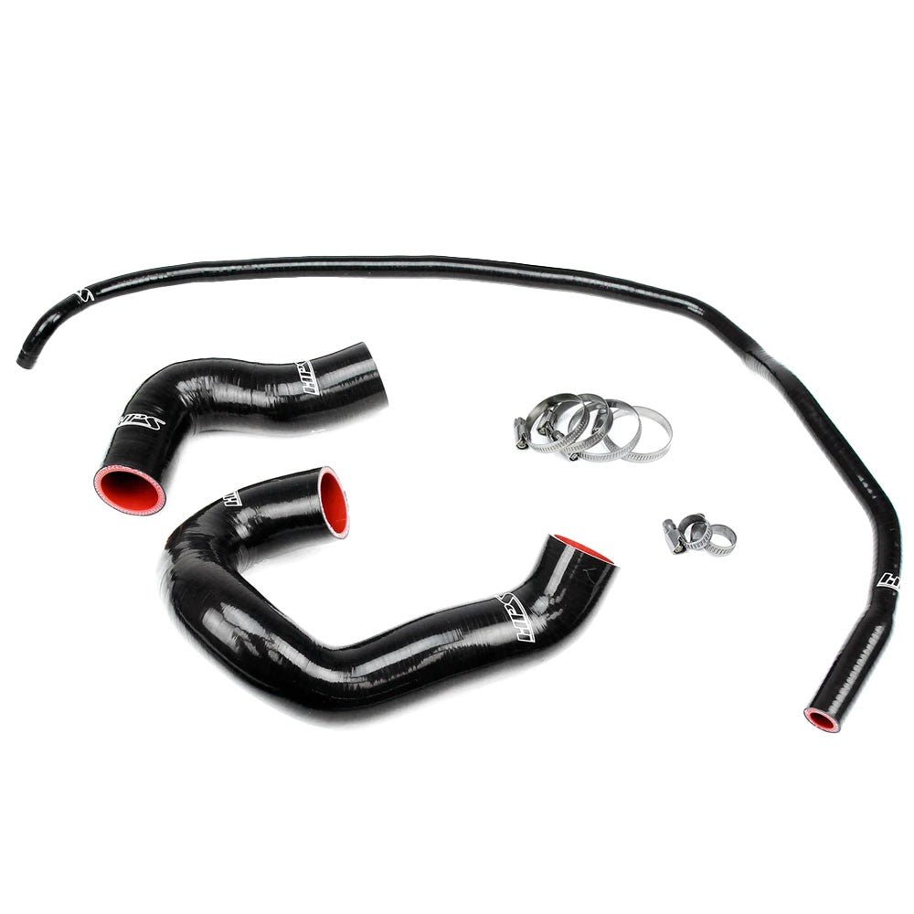 HPS Black 3-Ply Silicone Radiator Hose Kit For BMW 08-10 135i E88 E82/07-13 335i E90/E92/E93 3.0L Turbo N54 N55