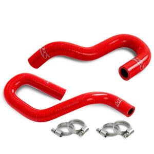 HPS Red Silicone Heater Hose Kit For 06+ Lexus GS/IS/RC-Series 2.5L 3.5L V6
