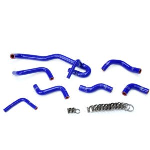 HPS Blue 3-Ply Reinforced Silicone Heater Hose Kit For 90-91 Toyota 4Runner 3.0L V6 Left Hand Drive