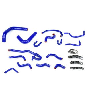HPS Blue 3-Ply Silicone Radiator & Heater Hose Kit For 90-91 Toyota 4Runner 3.0L V6 Left Hand Drive