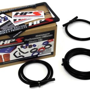 HPS Black Silicone Vacuum Hose For 85-95 Toyota Pickup 22RE / 85-95 Toyota 4Runner 22RE / 85-95 Toyota Hilux 22RE