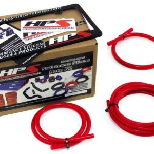 HPS Red Silicone Vacuum Hose For 85-95 Toyota Pickup 22RE / 85-95 Toyota 4Runner 22RE / 85-95 Toyota Hilux 22RE