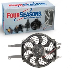 Four Seasons AC Condenser Fan Assembly for 1988-2006 GMC C1500 C1500 Suburban C2500 C2500 Suburban C3500 Envoy Envoy XL G