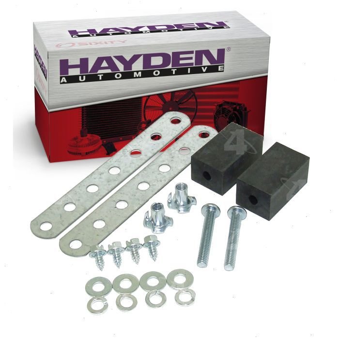 Hayden Engine Oil Cooler Mounting Kit for 1969-2015 Honda 600 Accord Accord Crosstour City Civic Civic del Sol CR-V Crosst